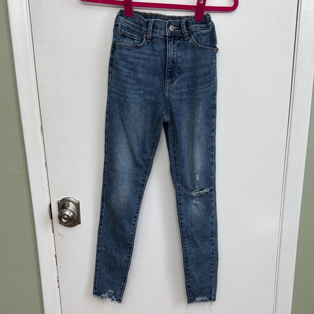 Old Navy Dark Blue Women's Skinny Jeans